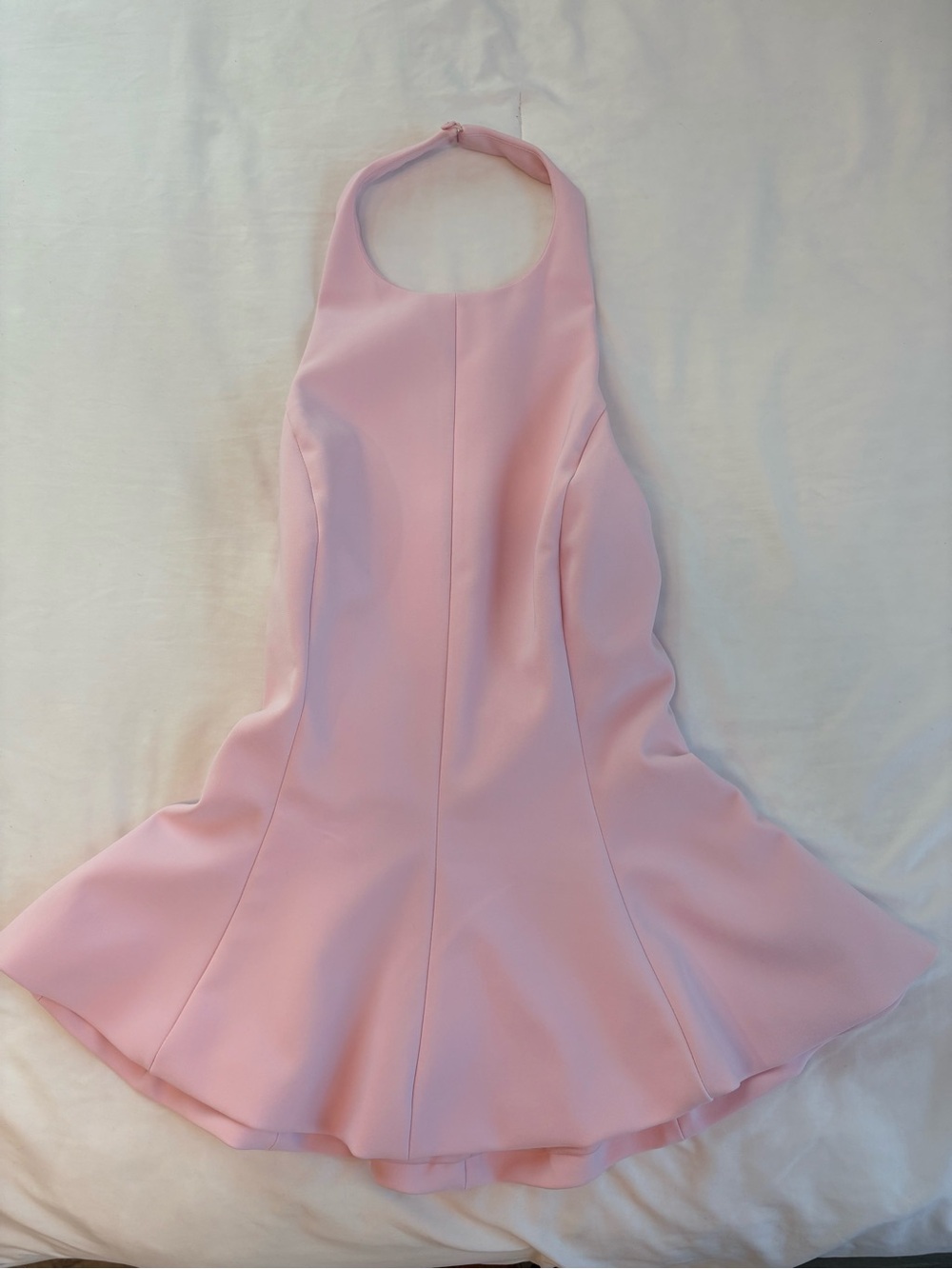 Zara Pastel Pink Peplum Top